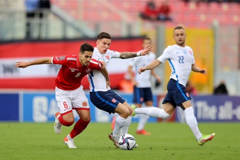 Slovakia không quá áp đảo Malta