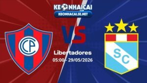 Soi Kèo Cerro Porteno vs Sporting Cristal 05h00 29/05/2026 - Libertadores
