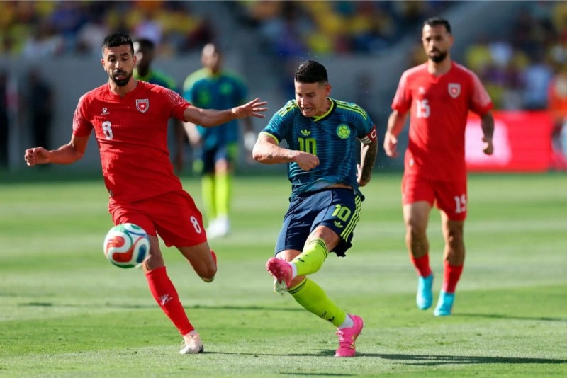 Colombia quyết tâm đánh bại DR Congo