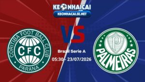 Soi Kèo Coritiba vs Palmeiras 05h30 23/07/2026 - Brazil Serie A