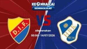 Soi Kèo Djurgardens vs Halmstads 00h00 14/07/2026 - Allsvenskan