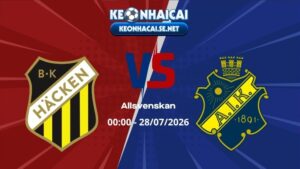 Soi Kèo Hacken vs AIK 00h00 28/07/2026 - Allsvenskan